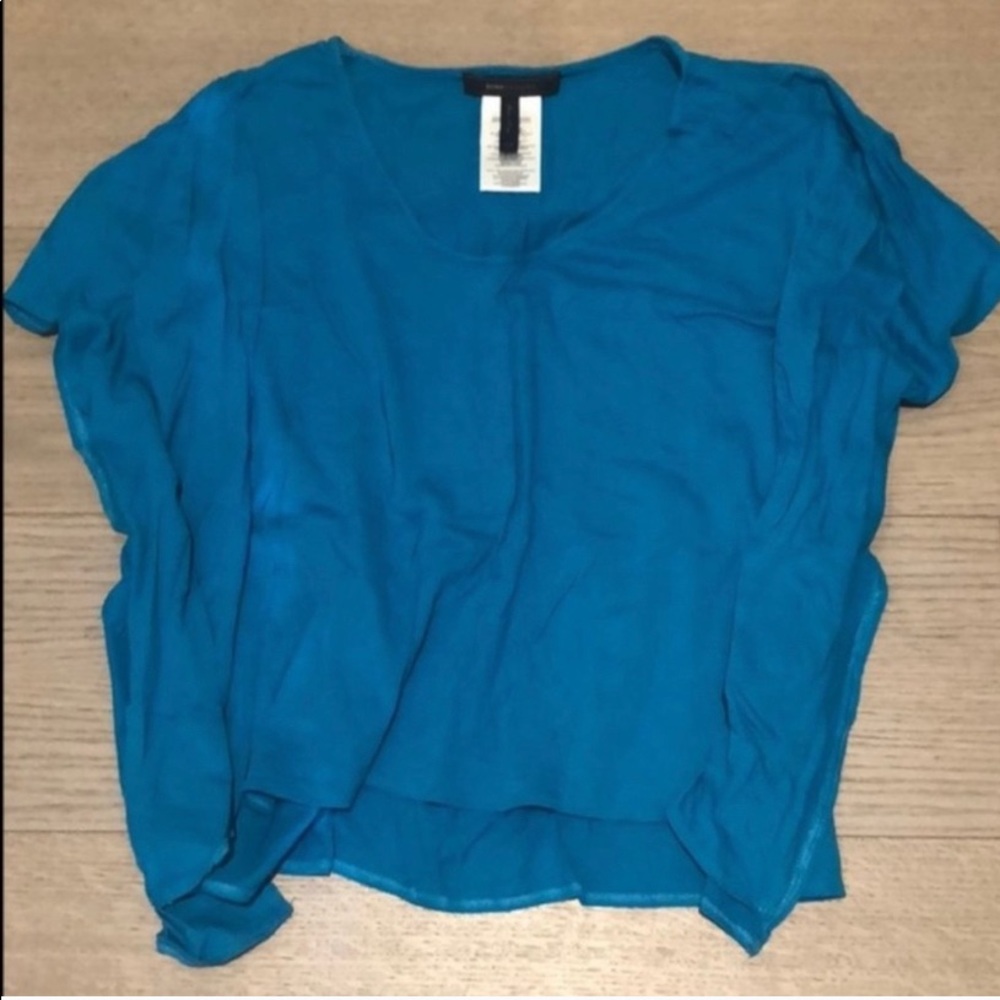 BCBGMaxAzria Blue Top